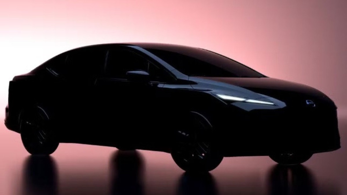 Nissan Versa reestilizado em teaser