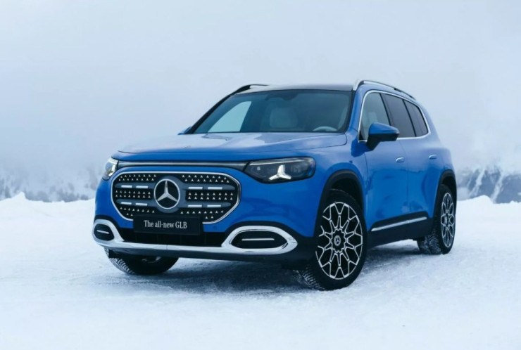 Nova gera&ccedil;&atilde;o do Mercedes-Benz GLB ser&aacute; totalmente el&eacute;trica 