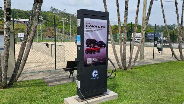 GWM está ampliando sua infraestrutura de recarga em alguns estados  -  (crédito: Divulgação/GWM)