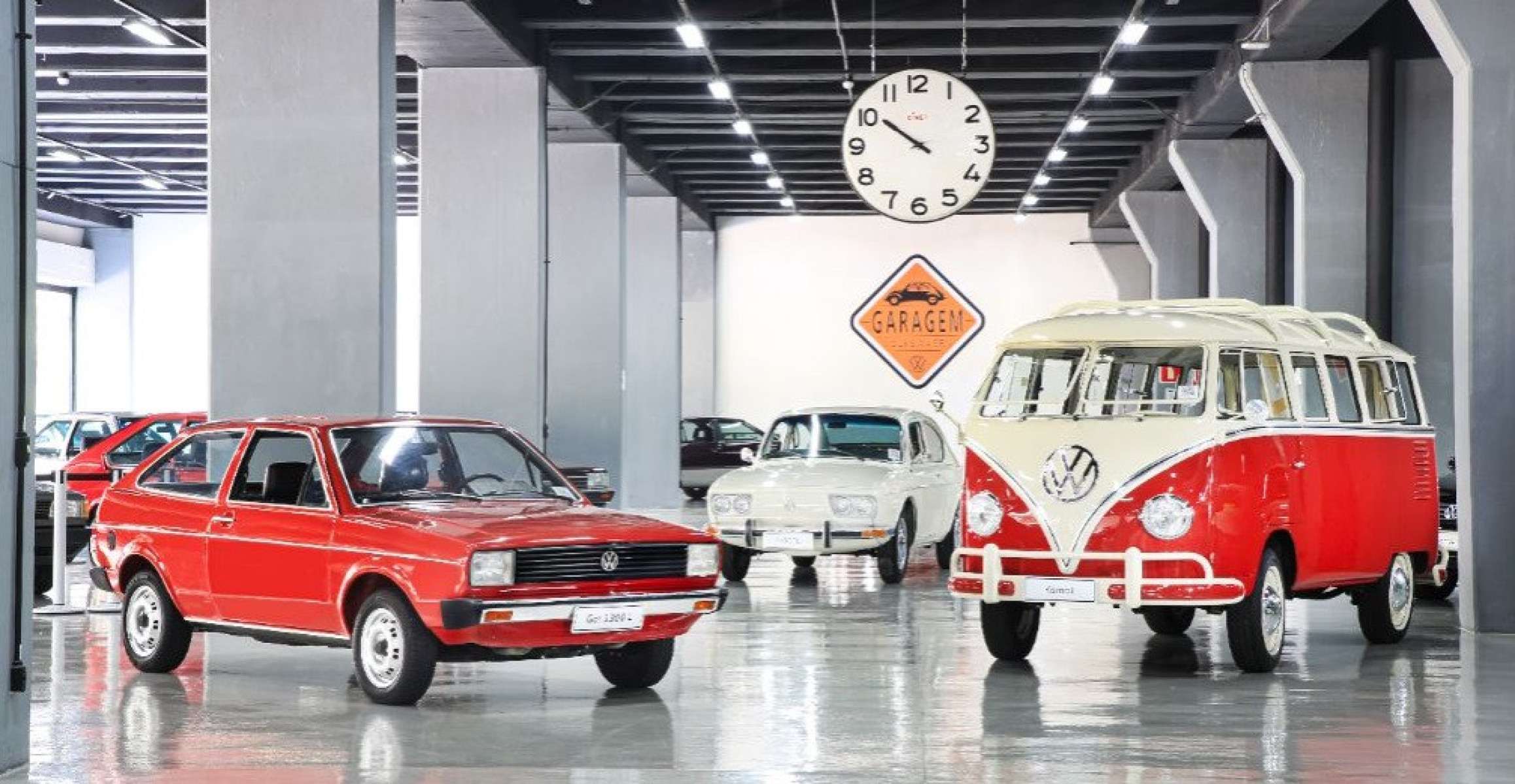 Acervo de carros hist&oacute;ricos da Volkswagen na f&aacute;brica Anchieta, em S&atilde;o Bernardo do Campo