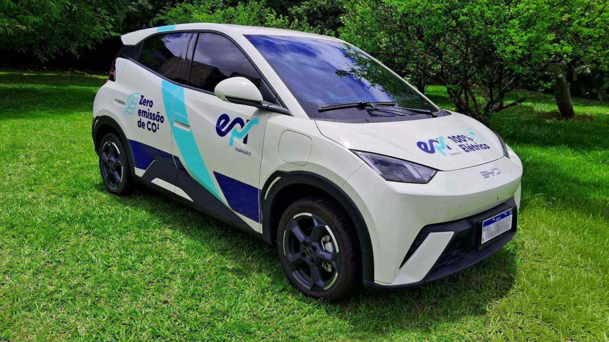 Modelos da BYD que ser&atilde;o utilizados pela EPR tri&acirc;ngulo