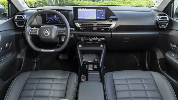 Interior do C4 Hybrid &eacute; mais refinado que dos Citro&euml;n feitos no Brasil
