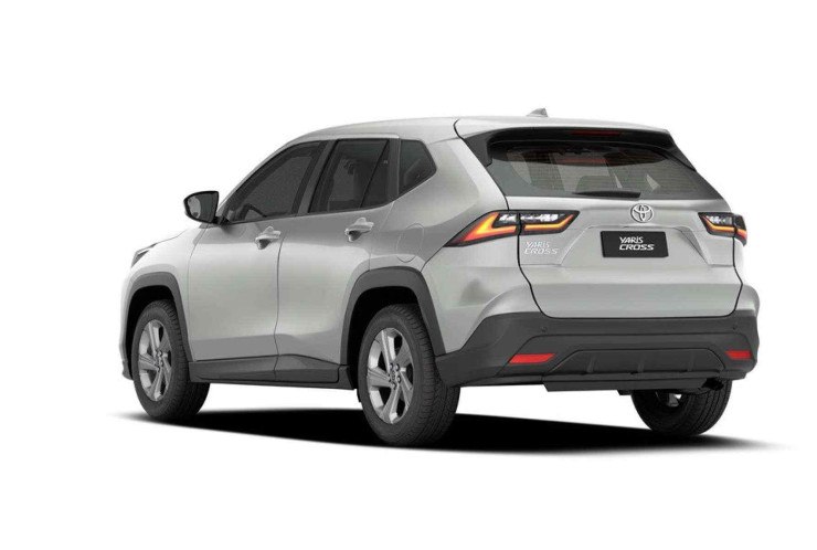 Traseira do Toyota Yaris Cross XR