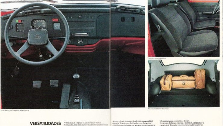 Interior do 1300GL era mais refinado