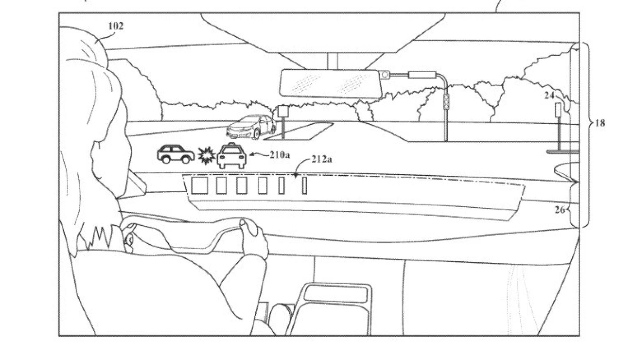 GM patenteou sistema "Aviso de Colis&atilde;o Iminente Fora da Linha de Vis&atilde;o"