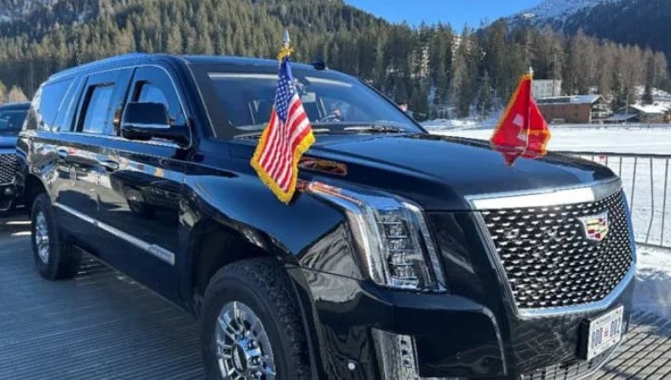 Cadillac Escalade &eacute; o SUV mais seguro do mundo e utilizado pelo Presidente dos Estados Unidos -  (crédito: Reprodu&ccedil;&atilde;o/usss)