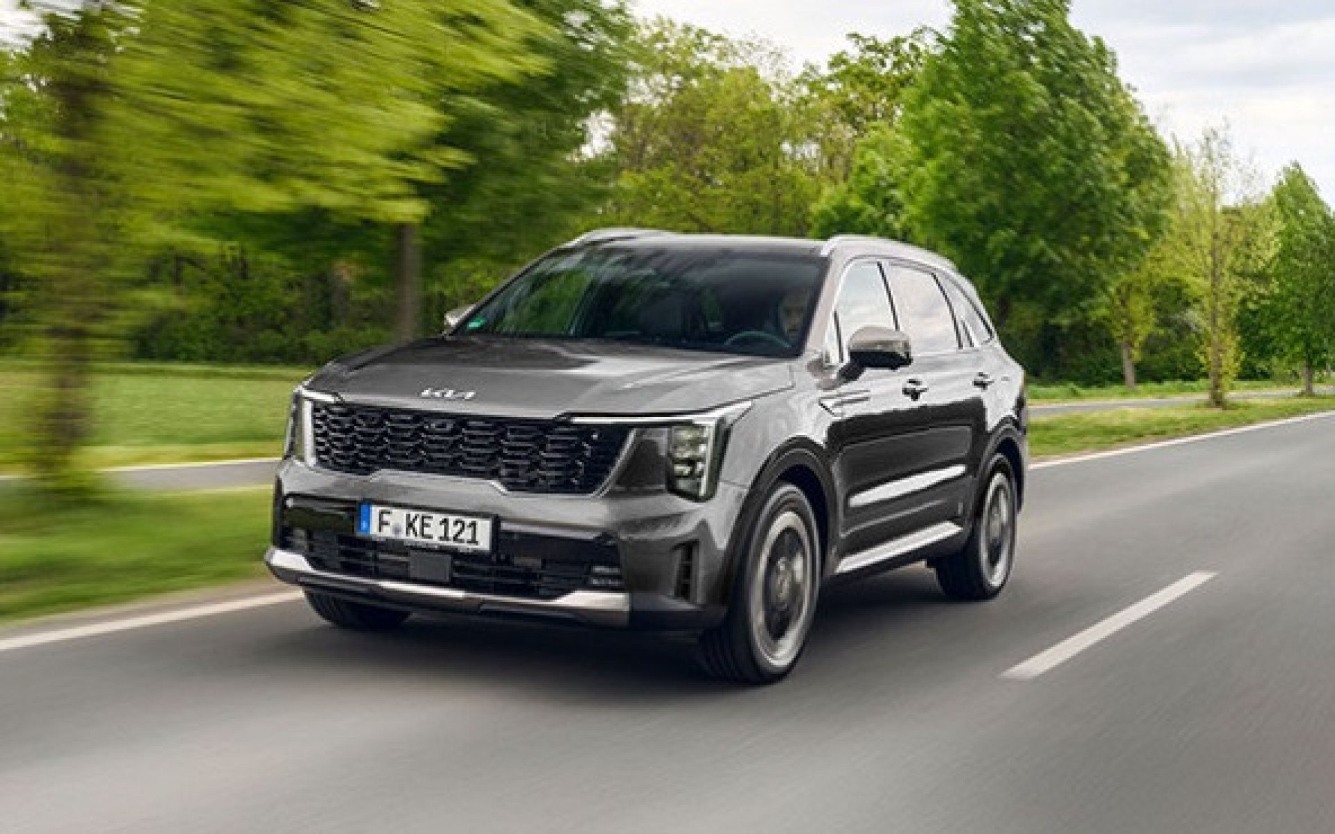 Kia Sorento 4x4 em movimento