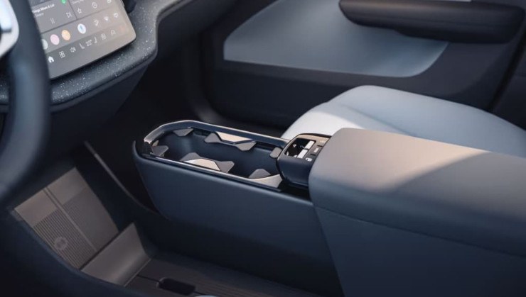 Volvo EX30 comandos vidros el&eacute;tricos e travas das portas