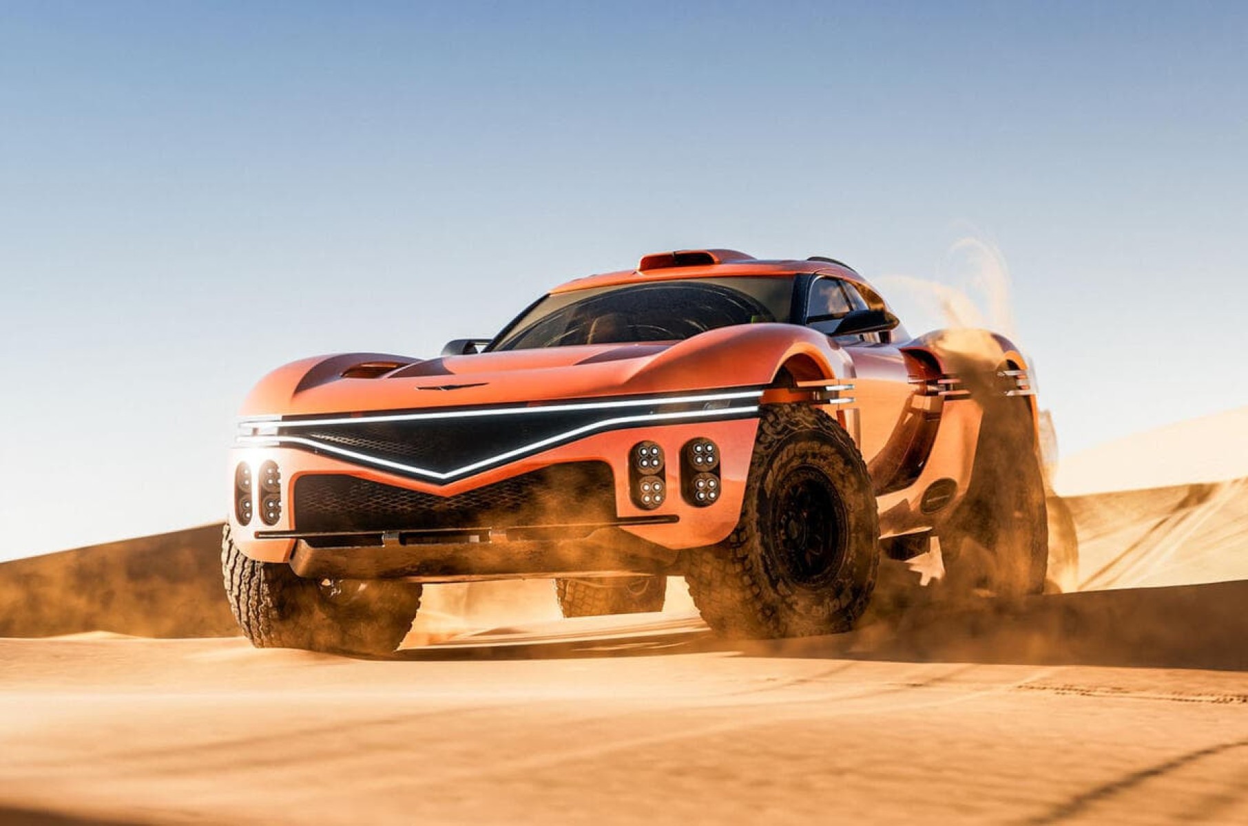 SUV cupê off road sul-coreano é cogitado com motor V-8 de 1.100 cv