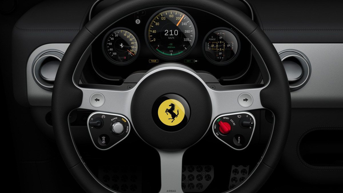 Interior Ferrari Luce
