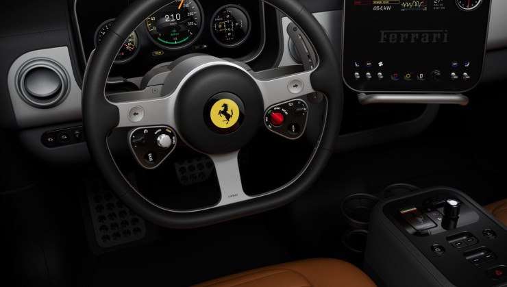 Interior Ferrari Luce -  (crédito: Divulgação/Ferrari)