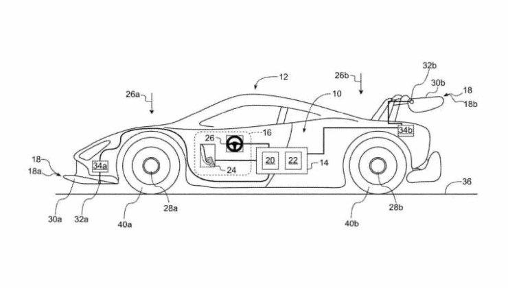 Ve&iacute;culo usado em patente da GM lembra carros de competi&ccedil;&atilde;o
