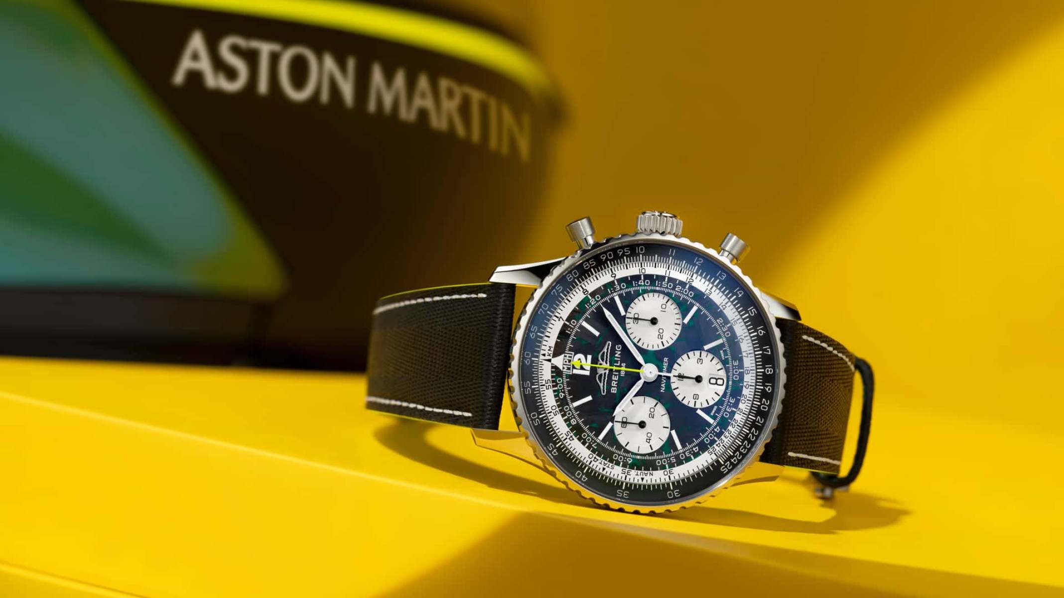 Aston Martin firma parceria global com a Breitling