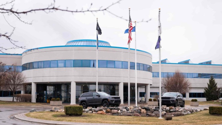 F&aacute;brica da Stellantis em Detroit -  (crédito: Divulga&ccedil;&atilde;o/Stellantis)