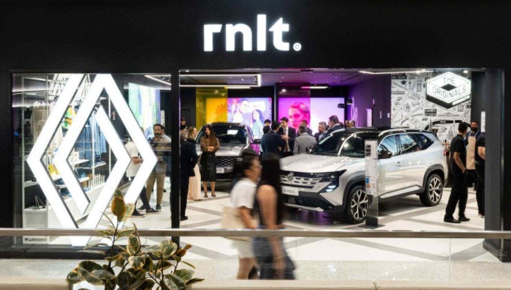 Nova loja da Renault localizada em Brasília, no Distrito Federal  -  (crédito: Divulgação/Renaut)