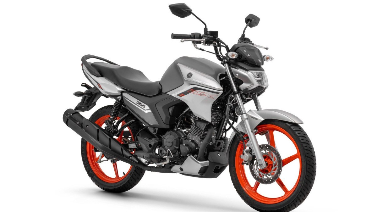 Yamaha Factor DX 2026 com a nova cor Titanium Grey