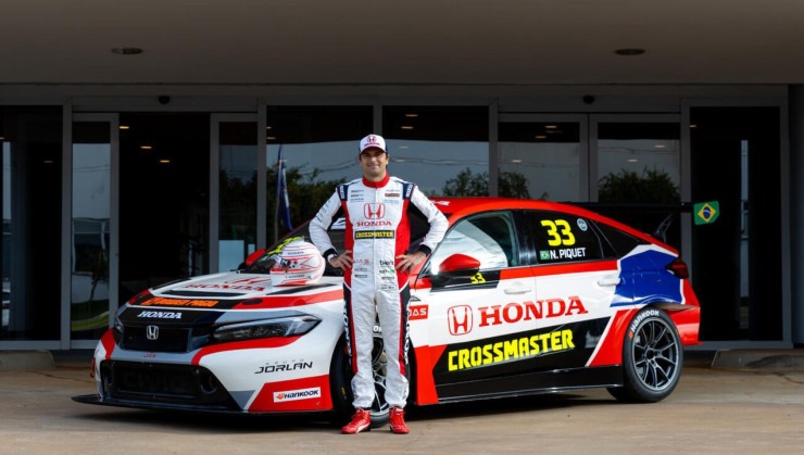 Com Nelsinho Piquet, Honda Racing entra oficialmente no TCR South America -  (crédito: Divulgação/Honda)