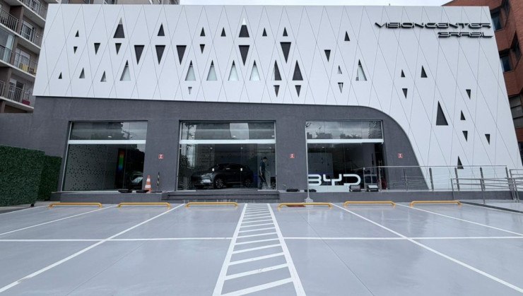 BYD Vision Center em S&atilde;o Paulo