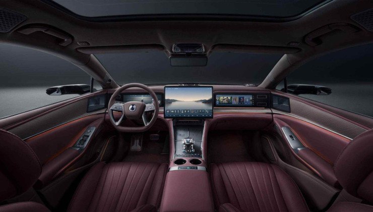 Interior do Denza Z9 GT