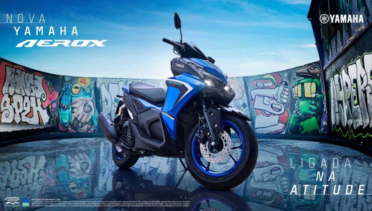 Yamaha Aerox -  (crédito: Divulga&ccedil;&atilde;o)
