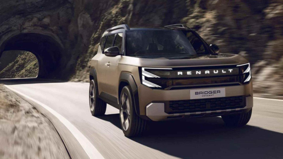 Renault Bridger Concept, um SUV compacto com cerca de 4m de comprimento