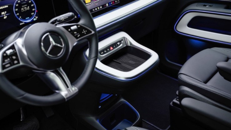 Mercedes-Benz VLE é minivan luxuosa -  (crédito: Divulgação/Mercedes-Benz)