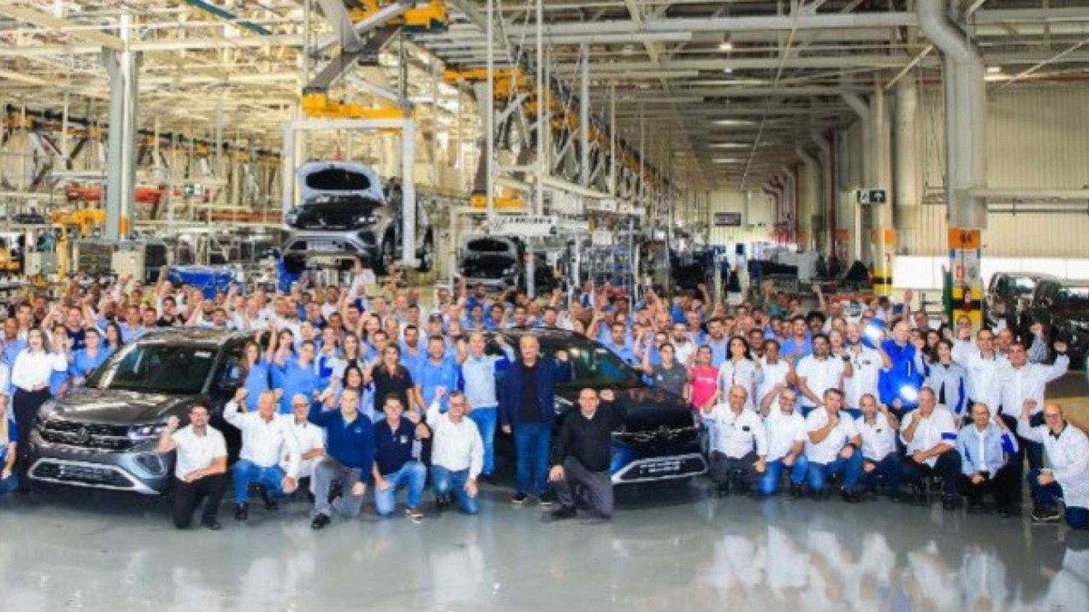 Volkswagen T-Cross chegou a marca de 600 mil unidades produzidas no Brasil
