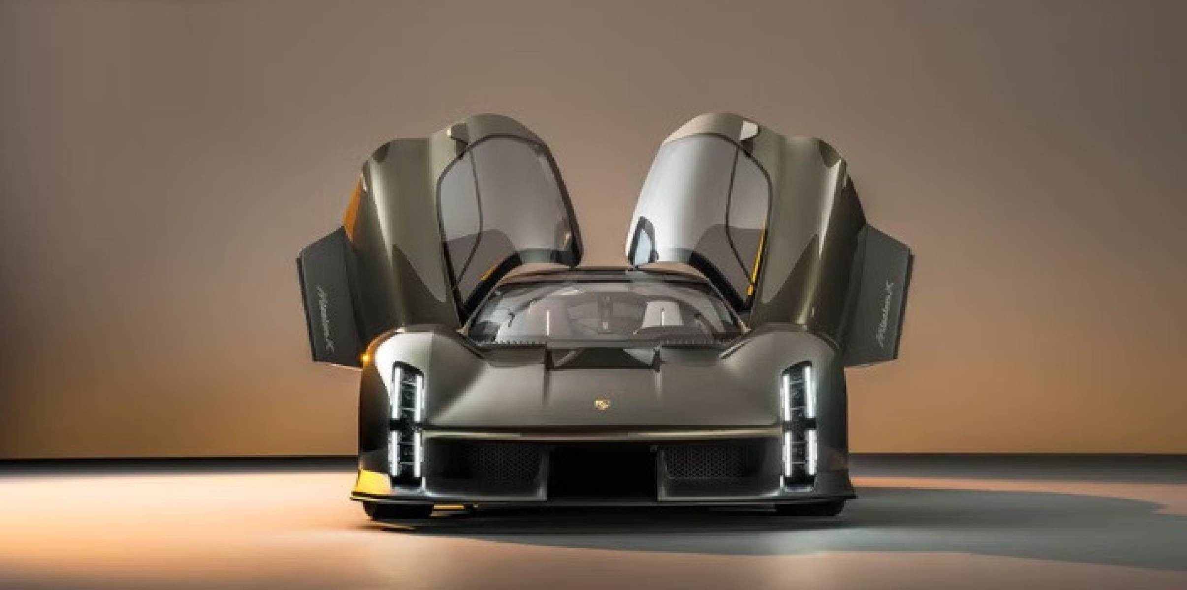 Simula&ccedil;&atilde;o de novo hipercarro da Porsche