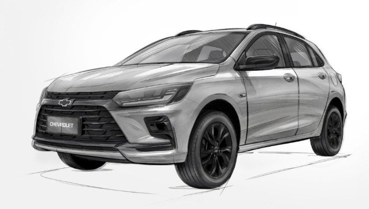 Chevrolet Onix Activ volta em 2026 -  (crédito: Divulgação/General Motors)