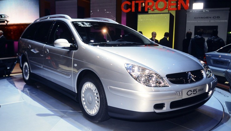 Citro&euml;n C5 Break no Sal&atilde;o de Genebra      