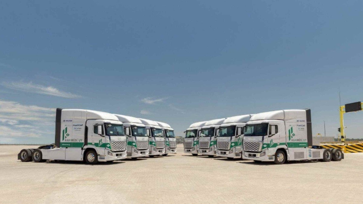 Hyundai traz oito caminhões a hidrogênio para a América do Sul