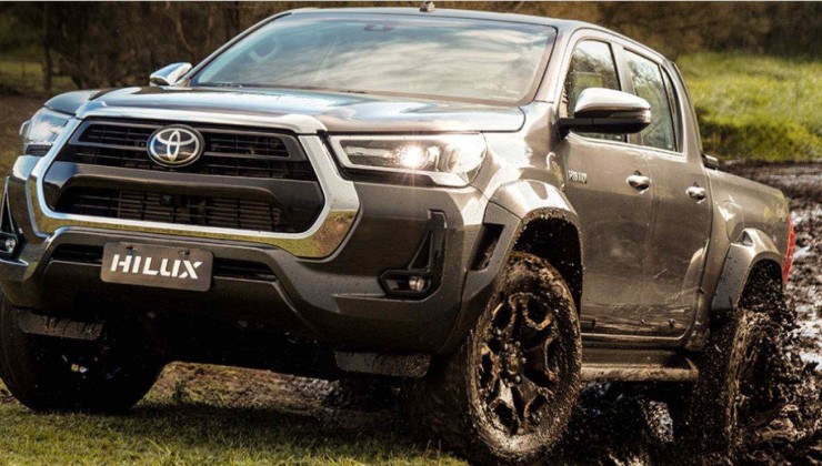 Toyota Hilux de cabine dupla -  (crédito: Divulgação/Toyota)