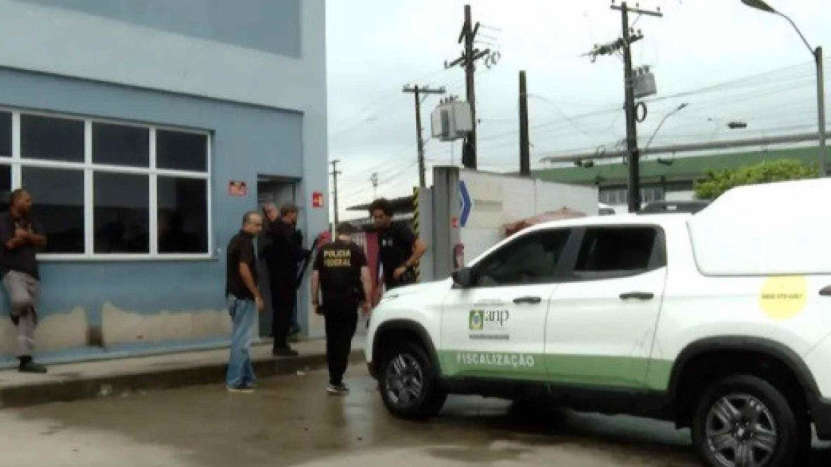 Fiscalização da ANP em postos de combustíveis