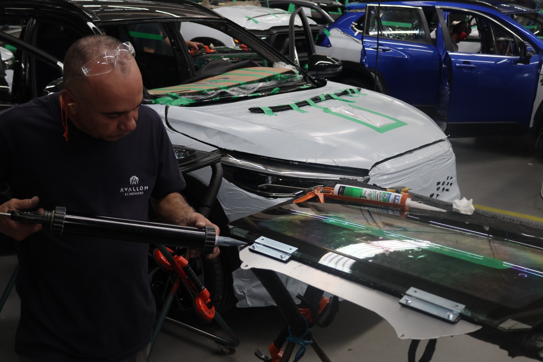 F&aacute;brica da Avallon Blindagens