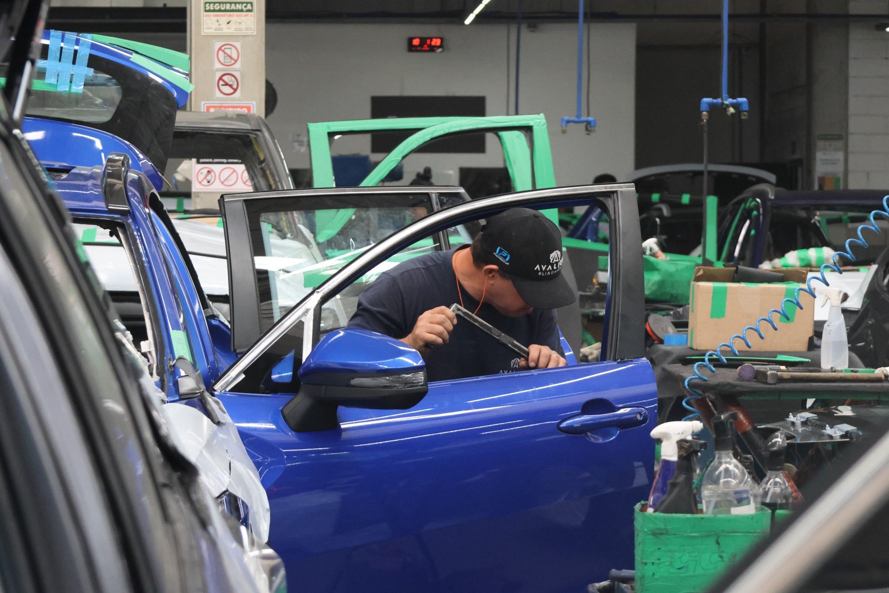 F&aacute;brica da Avallon Blindagens