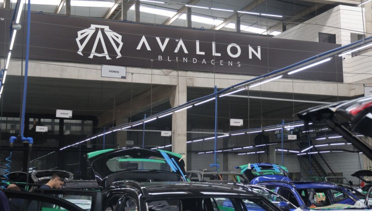 Fábrica da Avallon Blindagens -  (crédito: Reprodução/Avallon Blindagens)