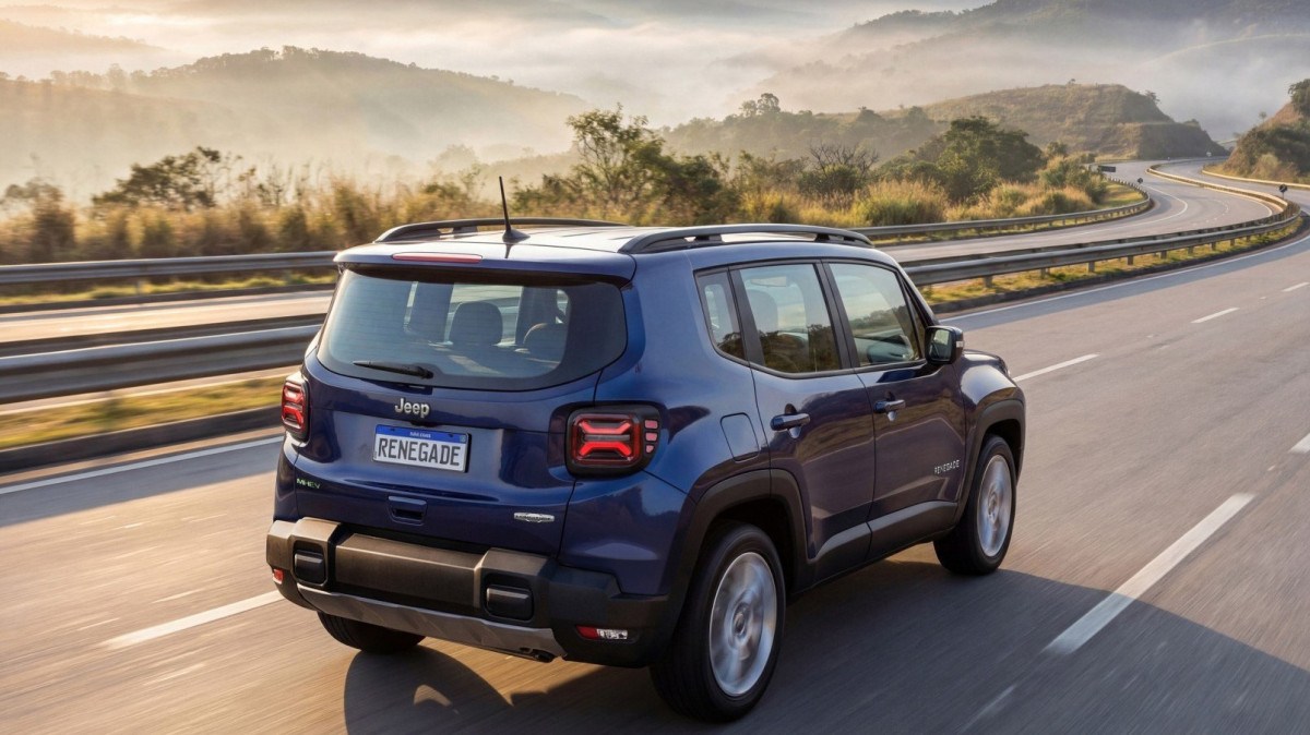 A Jeep lan&ccedil;ou a atualiza&ccedil;&atilde;o do Jeep Renegade, que chega com motor h&iacute;brido MHEV (Mild Hybrid Electric Vehicle) em duas vers&otilde;es, novo interior e com valor menor nas vers&otilde;es de entrada. 
