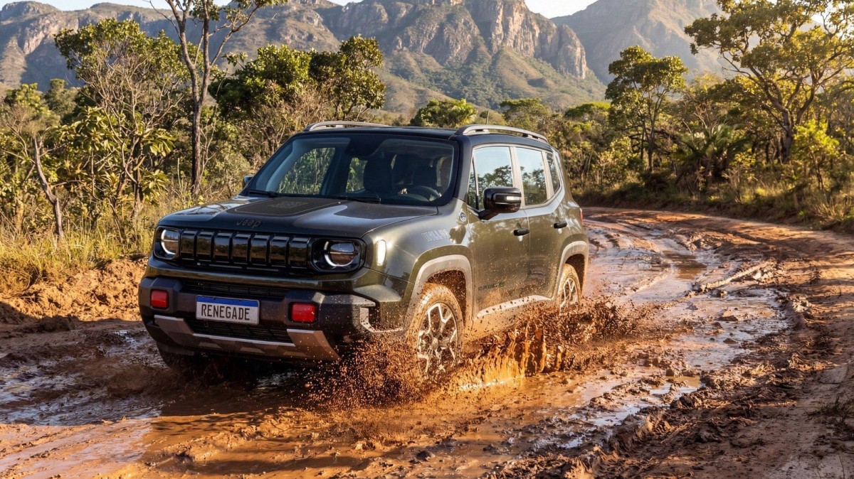 O Willys custa R$ 189.490,00 e tem seletor de terrenos, câmbio automático de 9 velocidades, funções 4WD Low, 4WD Lock e Hill Descent Control