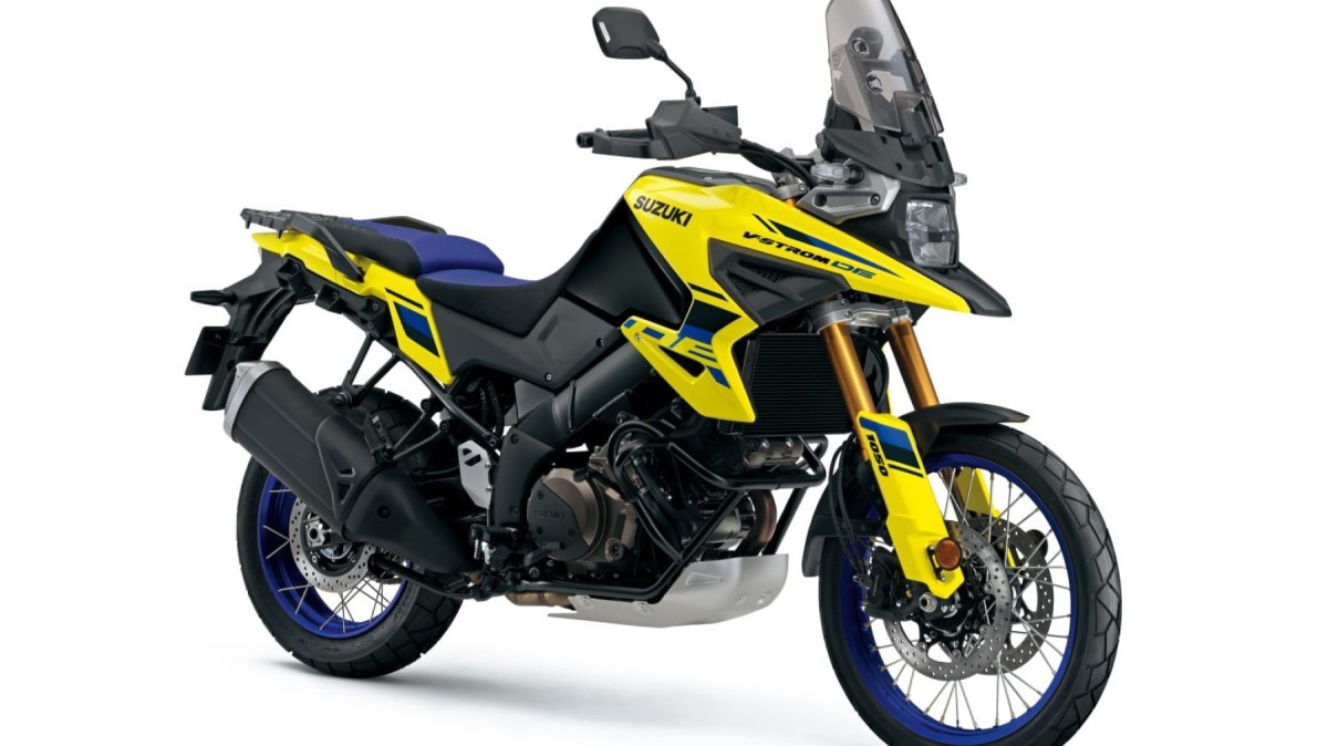 Suzuki V-Storom 1050XT amarela
