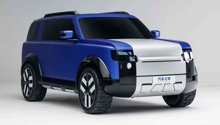 Freelander Concept97 -  (crédito: Reprodução/autohome.com.cn)