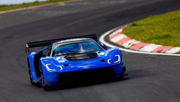 Ford GT Mk IV em Nürburgring     -  (crédito: Divulgação/Ford)