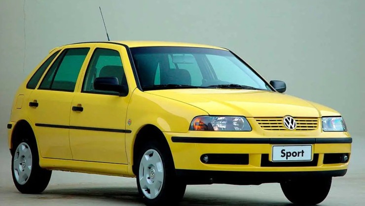 Gol Sport 2002 -  (crédito: Divulga&ccedil;&atilde;o/VW)