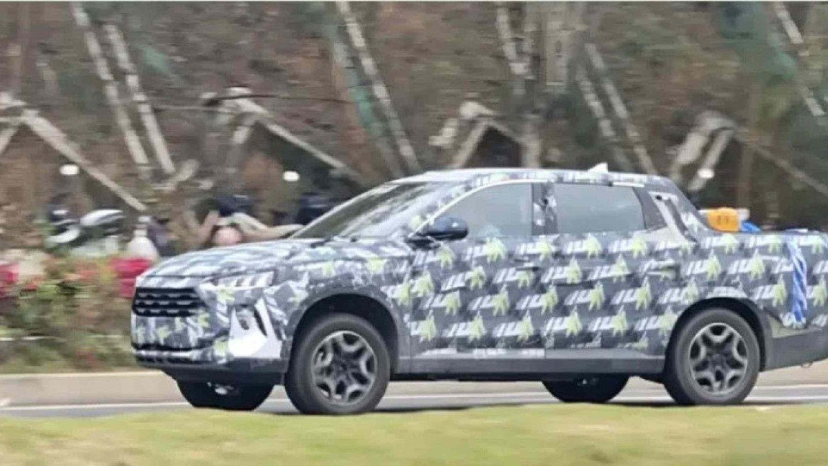 Picape anti-Toro da BYD em fase de testes na China