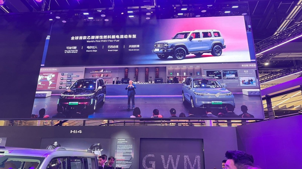 GWM Tank 300 híbrido flex será pioneiro na eletrificação