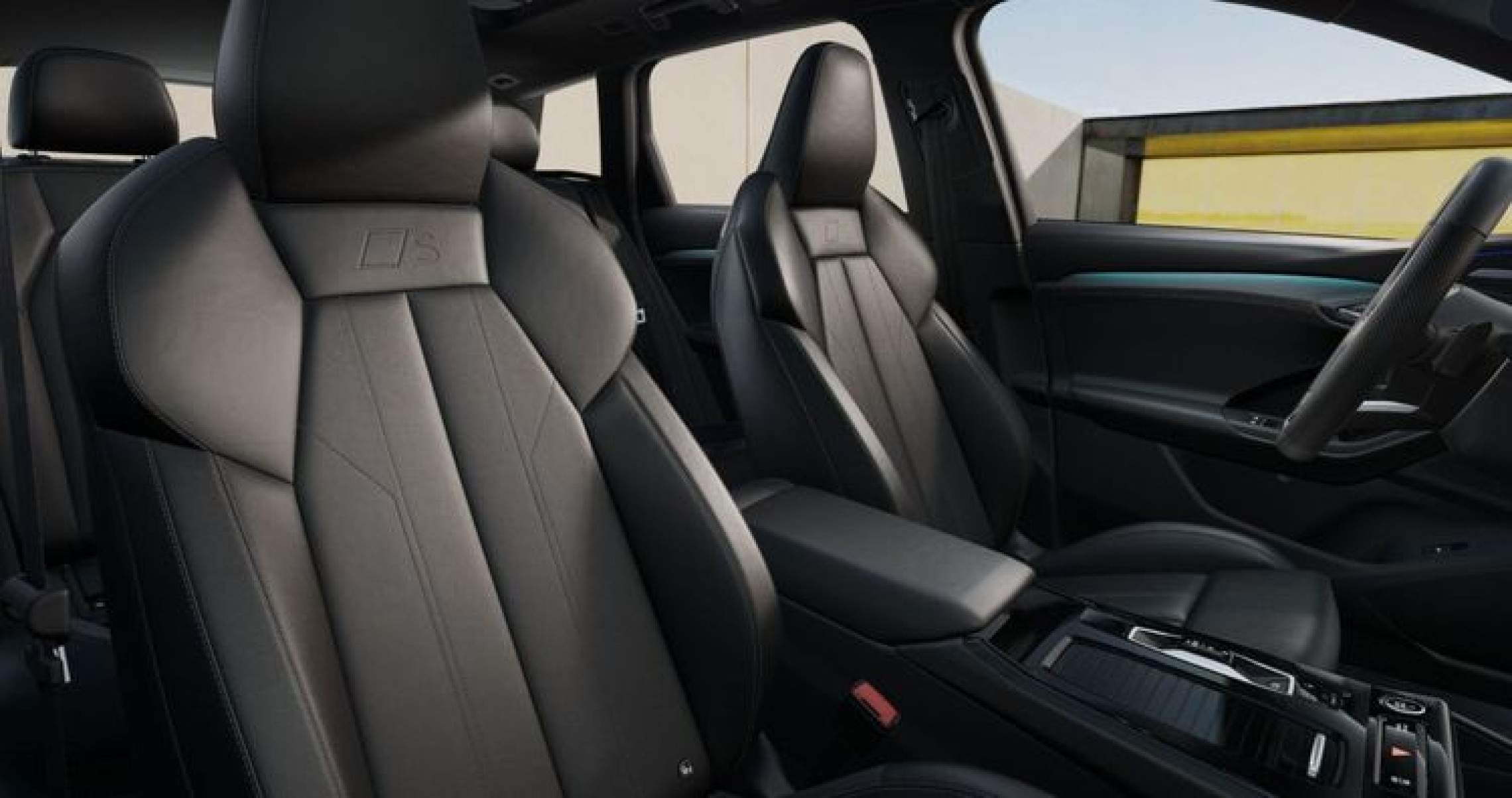 Interior do Audi Q6 e-tron