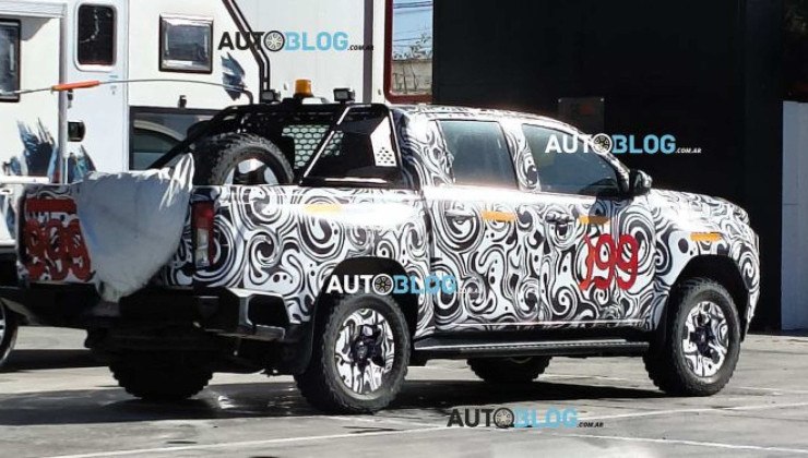 Toyota Hilux BEV poderá ser produzida na Argentina -  (crédito: Reprodução/Autoblog)