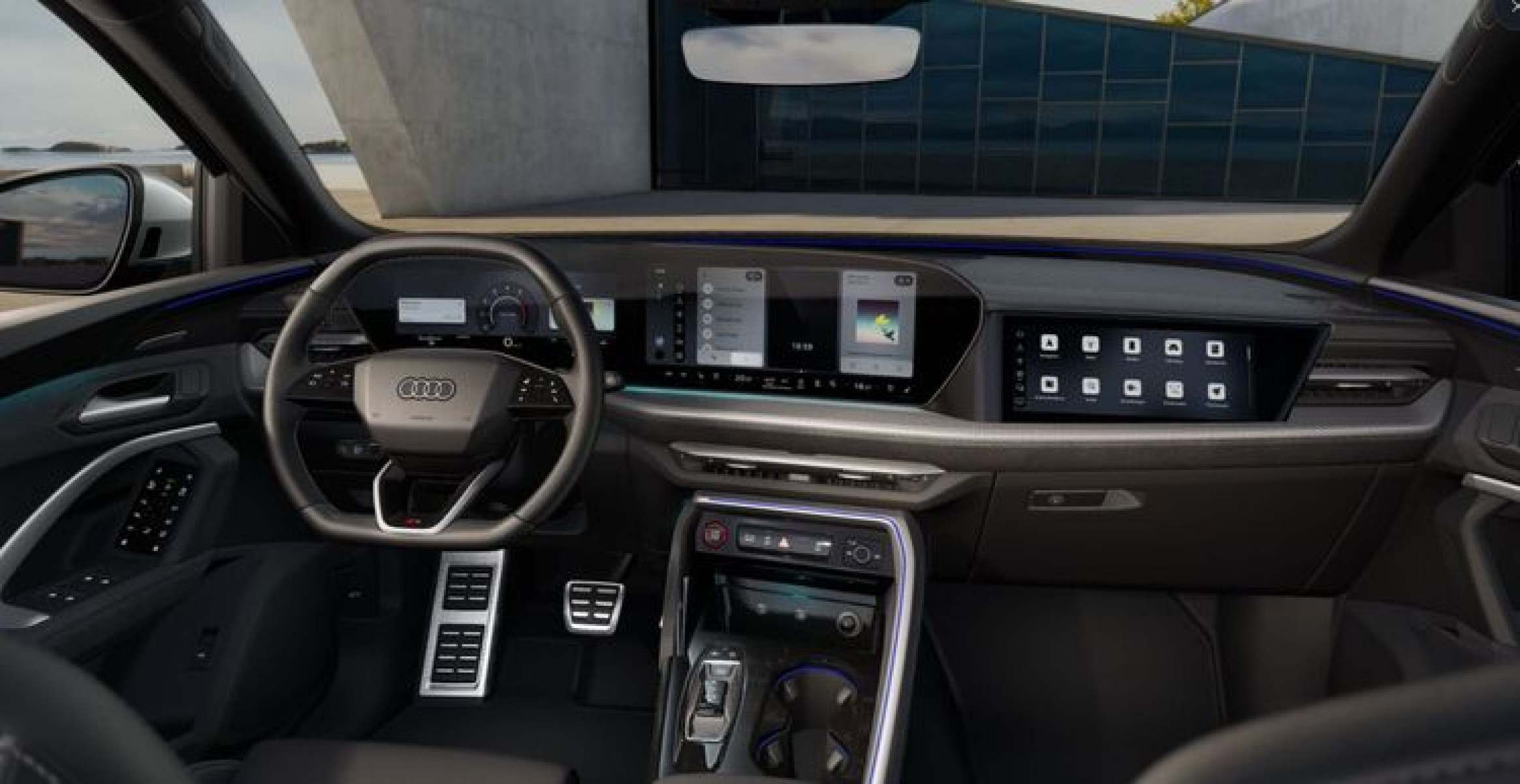Interior do Audi Q5 Dynamic