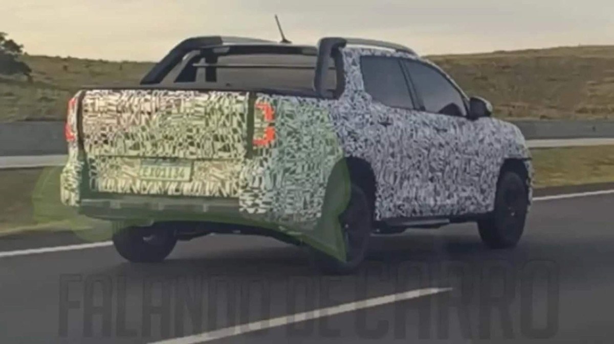 Nova Volkswagen Tukan flagrada em testes em São Paulo