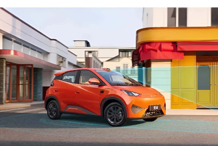 BYD Dolphin Mini chin&ecirc;s