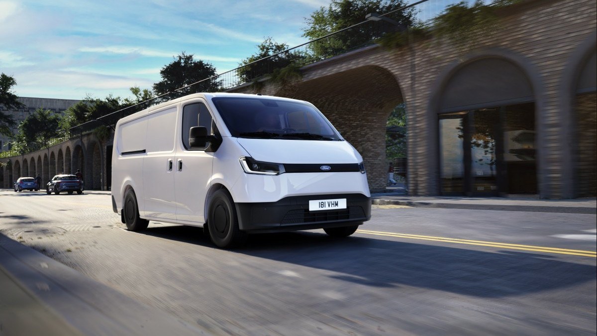 A Ford Pro anunciou o lan&ccedil;amento da van el&eacute;trica Transit City no Brasil
